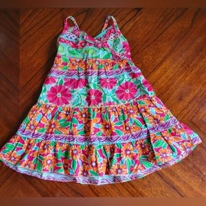 Adorable Dress Size 3T Pink, Green, Blue, Orange